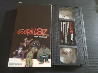 The Gorillaz Tomorrow Comes Today/clint Eastwood Promo Vhs.