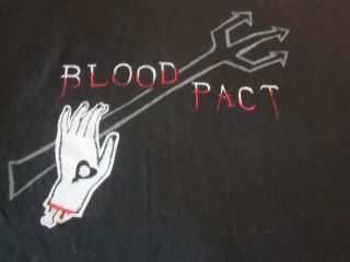 Alkaline Trio Killer Blood Pact Tee Shirt Large Punk Rock