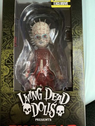Mezco Living Dead Dolls Chase Red Variant Bloody Pinhead Doll Exclusive 2