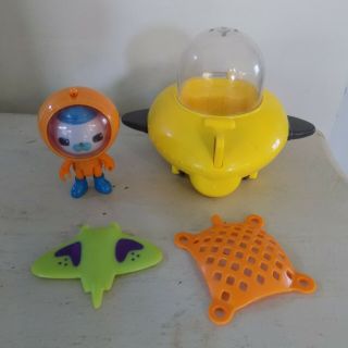Fisher - Price Octonauts Yellow Gup D And Barnacles Search And Rescue Vehicle