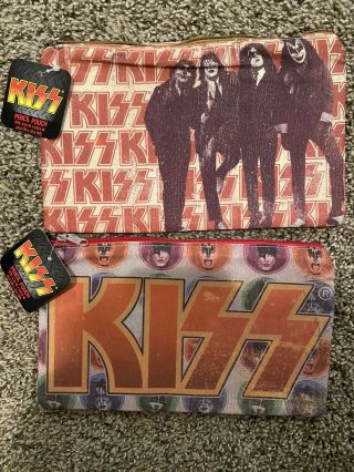 Kiss Dressed To Kill And Sonic Boom Pencil Bag Cases