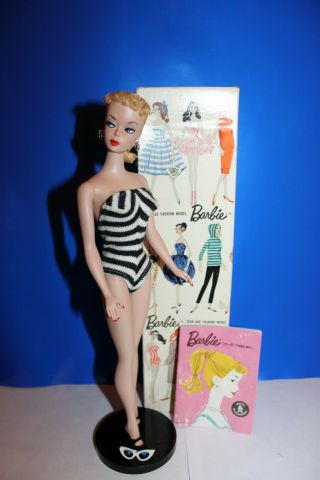 Vintage Barbie Ponytail 1 Blonde All - No Retouches