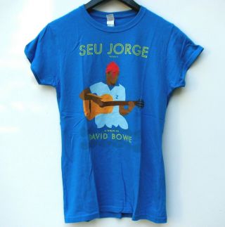 Seu Jorge A Tribute To David Bowie Live Concert Tour Shirt - Women 