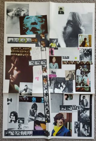 The Beatles U.  K 1968 White Album Poster.