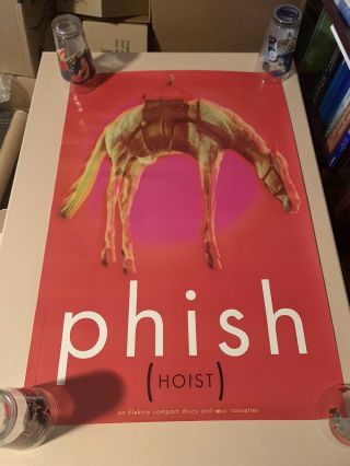 Rare Phish Hoist 1994 Vintage Music Store Promo Poster 20x30