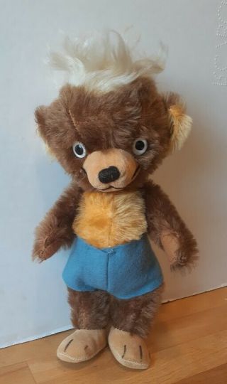 10 " Vintage Punkinhead Bear By Merrythought.  Circa 1949