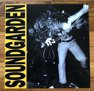 Soundgarden Louder Than Love Rare Promo 12 X 12 Poster Flat 1989