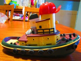 THEODORE the Tugboat with CHANGING EXPRESSIONS ERTEL 8 