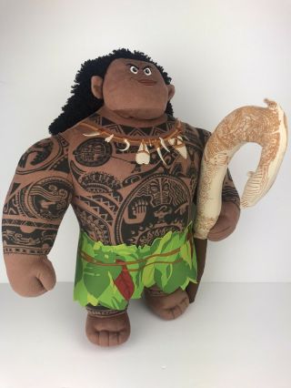 Disney Just Play Moana Maui 15” Talking Plush Stuffed Doll