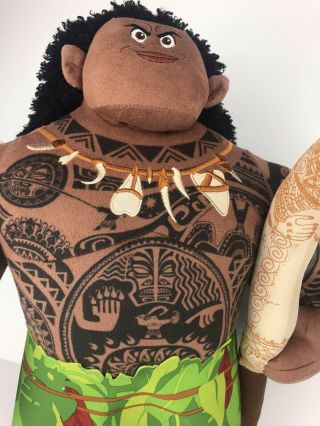 Disney Just Play Moana Maui 15” Talking Plush Stuffed Doll 3