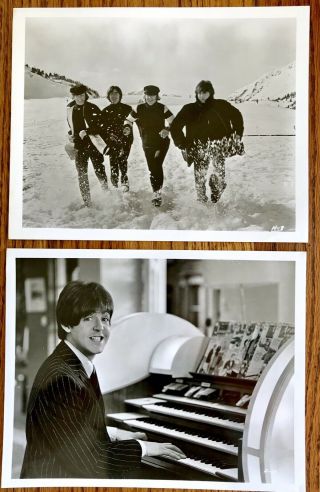 The Beatles Paul Mccartney Help Movie United Artists Press Kit Promo 8x10 1965