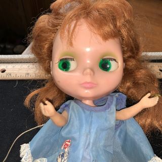 Vintage KENNER 1972 BLYTHE DOLL RED HAIR EYES/KNEES WORK For Conditions 3