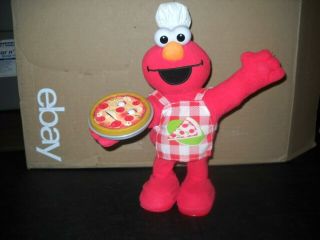 Fisher Price Pizza Chef Elmo Interactive Sings,  Dances Sesame Street,  Vgc