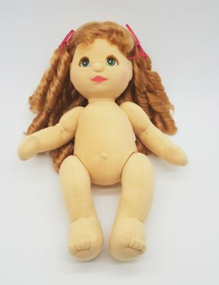 Mattel My Child Doll Strawberry Blonde Midpart Immaculate 1985 Sb