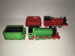 Thomas & Friends Trackmaster James And Henry Motorized Train Engines