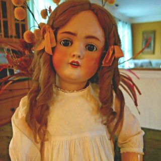 Sweet 33” Kestner Kley Hahn ? Walkure Germany 84 Antique Doll