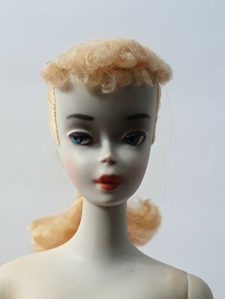 Vintage Barbie ponytail 3 blond 5