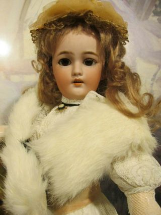 Simon & Halbig Lady Dep.  Doll Mold 1159,  18 In.  Tall Outstanding Doll