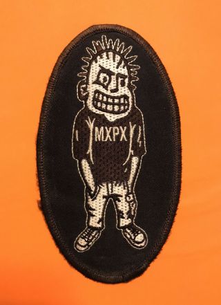 Vintage MXPX 1999 Patch Pop Punk Rock & Roll C&D Visionary Embroidered Blink 182 3