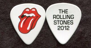 Rolling Stones 2012 Counting Tour Guitar Pick Keith Richards Custom Stage 1