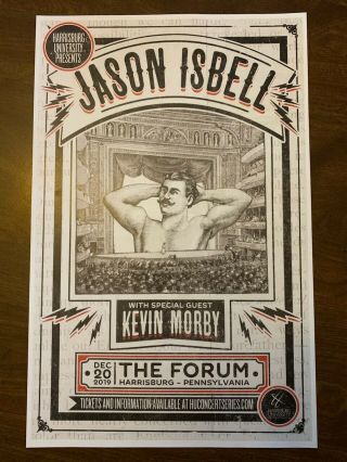 Jason Isbell Poster Harrisburg University Pa The Forum Pennsylvania Concert 2019