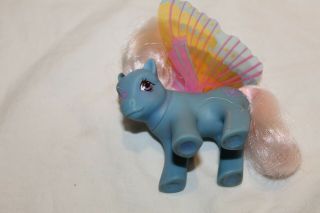1988 Vintage G1 My Little Pony Baby Glow Summer Wing Butterfly Flutter
