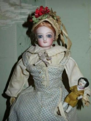 Rare Small Size Antique Jumeau Doll