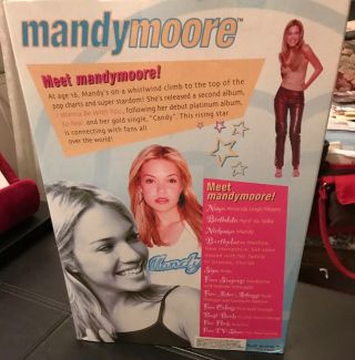 2000 Play Along Toys Mandy Moore Fashion Doll Candy This Is Us Pop Star Box 2