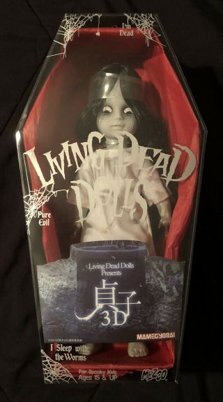 Sadako 3d Living Dead Doll (japanese Horror Movie,  Mezco Toyz) Rare Htf