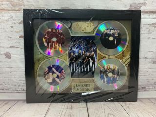 Iron Maiden Framed Picture Album Music Heavy Metal Band Memorabilia Legends Uk
