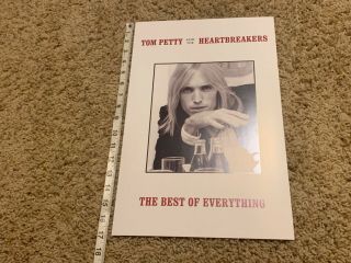 Tom Petty Rare 11 " X 17 " The Best Of Everything 2019 Usa Promo Only Poster