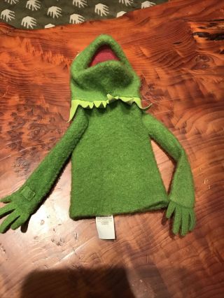 Vintage 1978 Fisher Price Jim Henson Kermit The Frog Hand Puppet