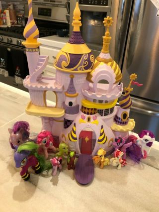 My Little Pony Castle Playset Magic Canterlot W Mini & Small Ponies