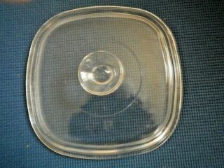Corning Ware Square Glass Replacement Lid For 2 - Quart Casserole Dish A - 9 - C 8.  5 "