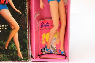 Vintage Mattel Barbie 1070 Ash Blond American Girl with Bendable Legs w/ Box 4