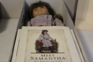 American Girl Pleasant Company White Body Samantha Doll & Accessories – Retired