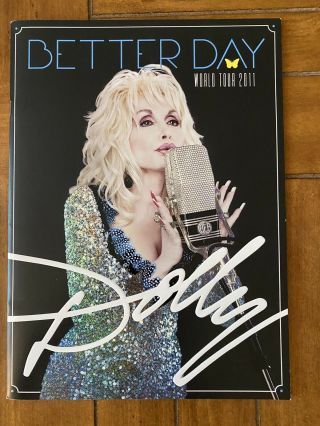 Dolly Parton 2011 Better Day World Tour Concert Program Book Booklet