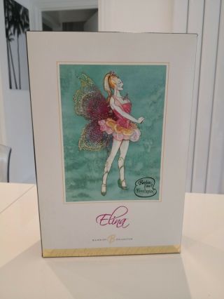 Elina Rare Barbie Doll - Gold Collector Barbie Live In Fairytopia