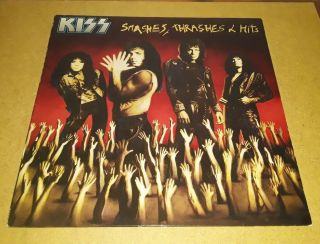 Kiss Smashes,  Thrashes & Hits Lp Rare Spaceship Labels Stemra Release