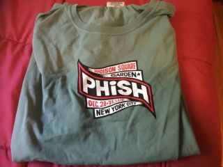 Phish T Shirt Msg Nye Run 2018 Large
