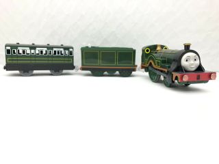 Thomas & Friends Trackmaster Emily With Motorized Tender & Express Coach Hit Toy