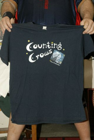 Counting Crows Amsterdam T Shirt Xl Near Adam Duritz 2006 Tour Nm,