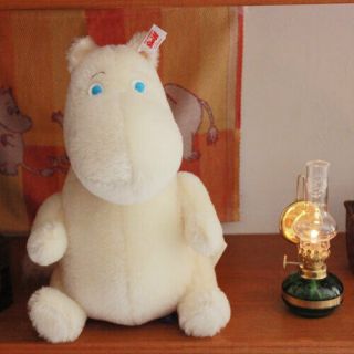 Moomin Steiff Teddy Bear 2017 Limited Mohair Plush Stuffed Doll Certificated