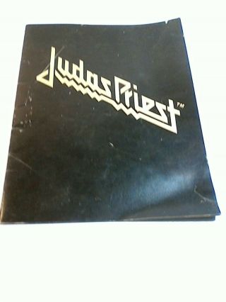 Judas Priest - 1981 Point Of Entry Concert Tour Program