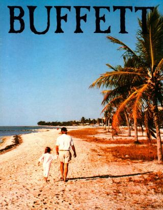 Jimmy Buffett 1987 A Pirate Looks At Forty Tour Concert Program Book / Ex 2 Nmt