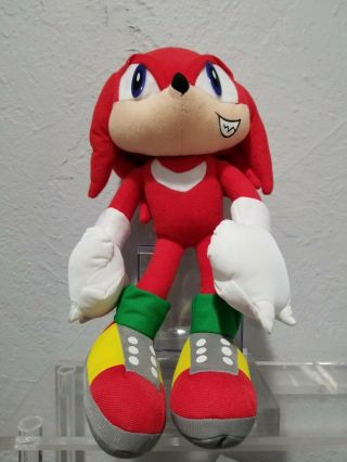 12 " Knuckles Sonic The Hedgehog Plush Vintage 2004 Sega Toy Network