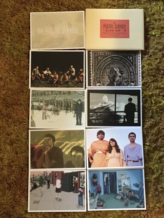 The Postal Service Band Give Up Anniversary 9 Postcard Set Death Cab For Cutie