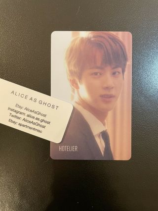[us Seller] Official Bts World Ost Limited Edition Jin Story Photocard