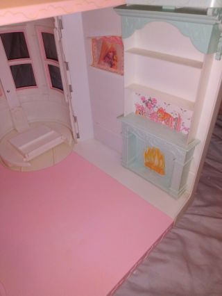 Vintage 1990s Mattel Barbie Victorian Dream House Dollhouse Foldable 6