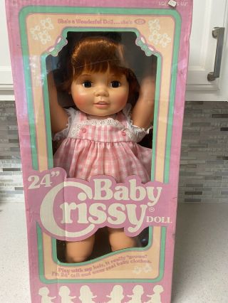 Vintage Ideal Baby Crissy 24 ".  Not Opened